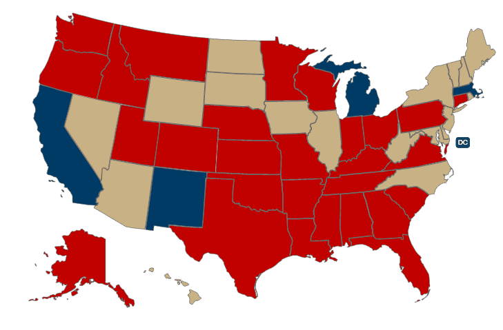 Coverage Map Obesity - July