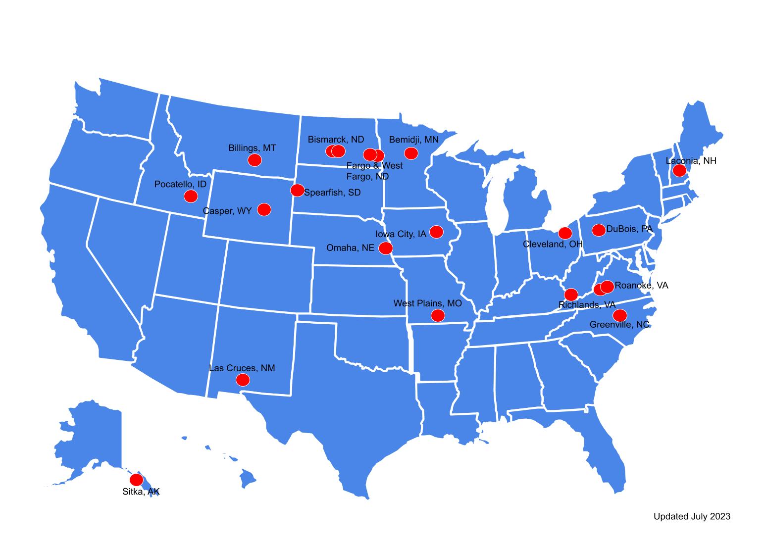 Rural Committee Member Sites